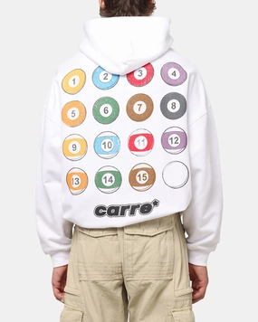 Carre Break Hoodie White Fashion Ease