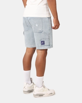 Carre C-Star Denim Shorts Light Wash Blue Functional Clothing Summer Wear