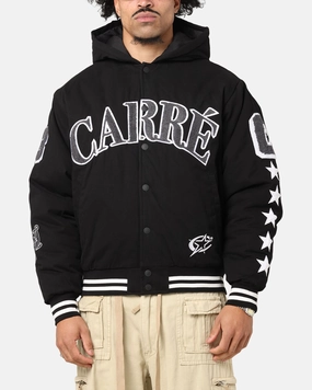 Active Edge Fearlessness Carre C-Star Varsity Jacket Black