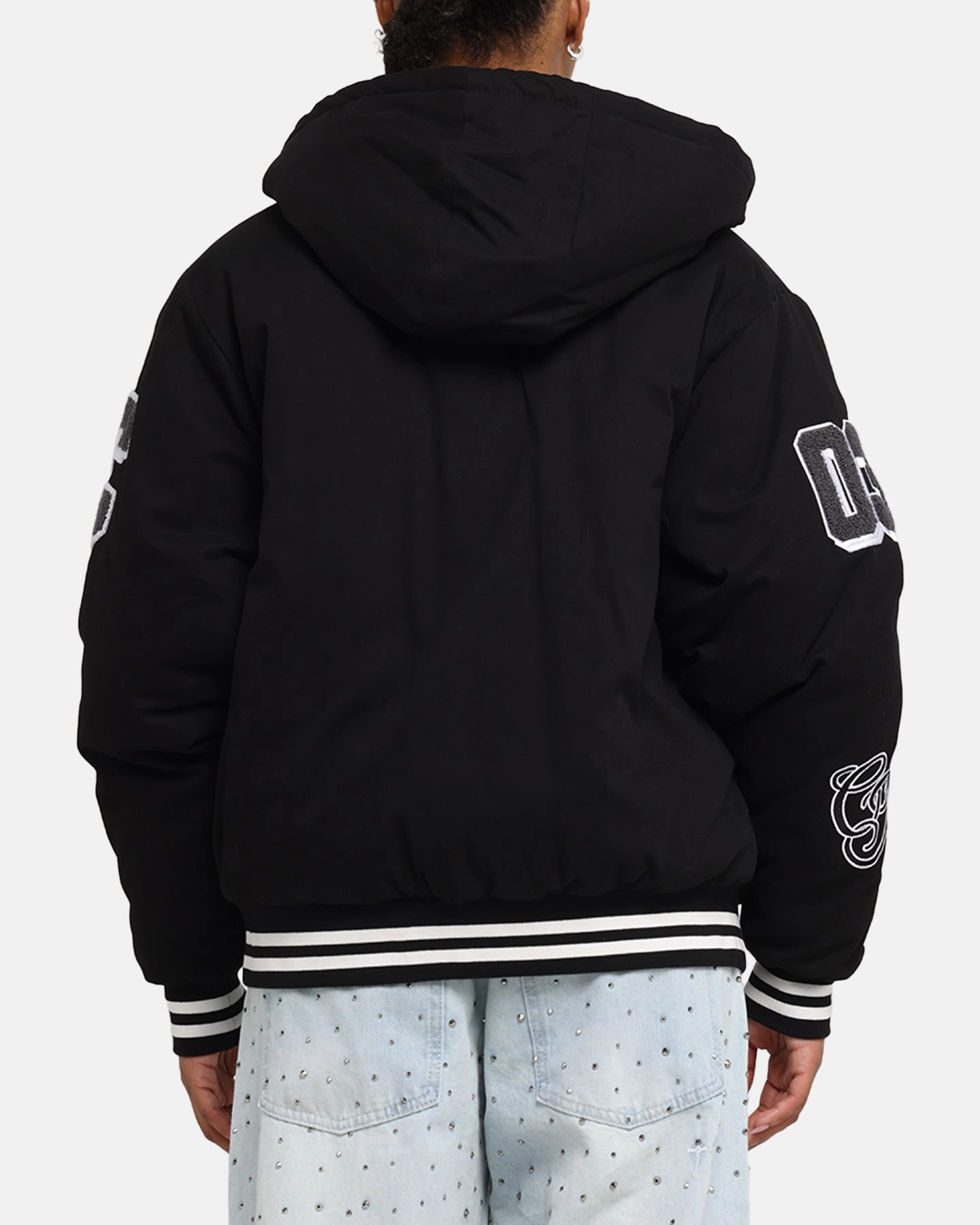 Range Carre C-Star Varsity Jacket Black