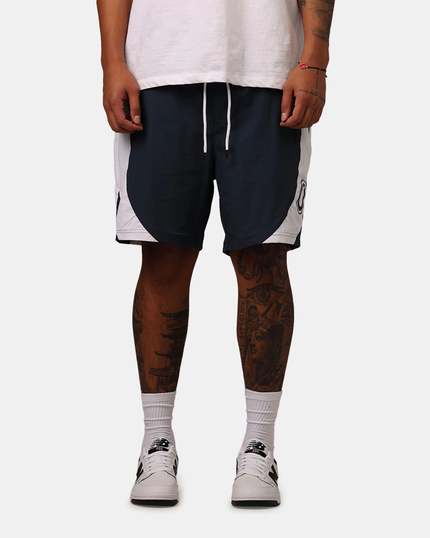 Fast Absorption Textile Carre C-Star Warm Up Shorts Navy/White