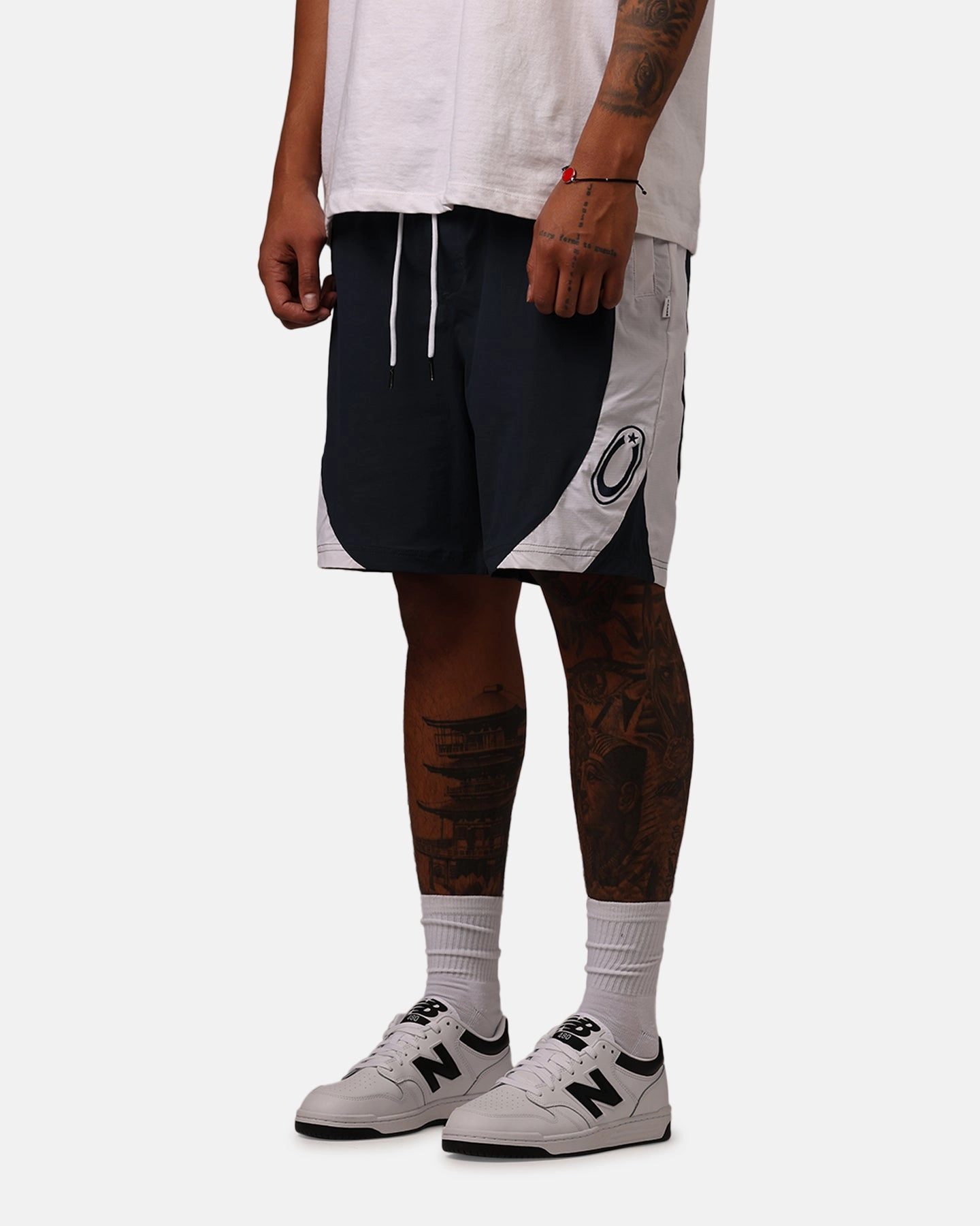 Carre C-Star Warm Up Shorts Navy/White StretchWaistband