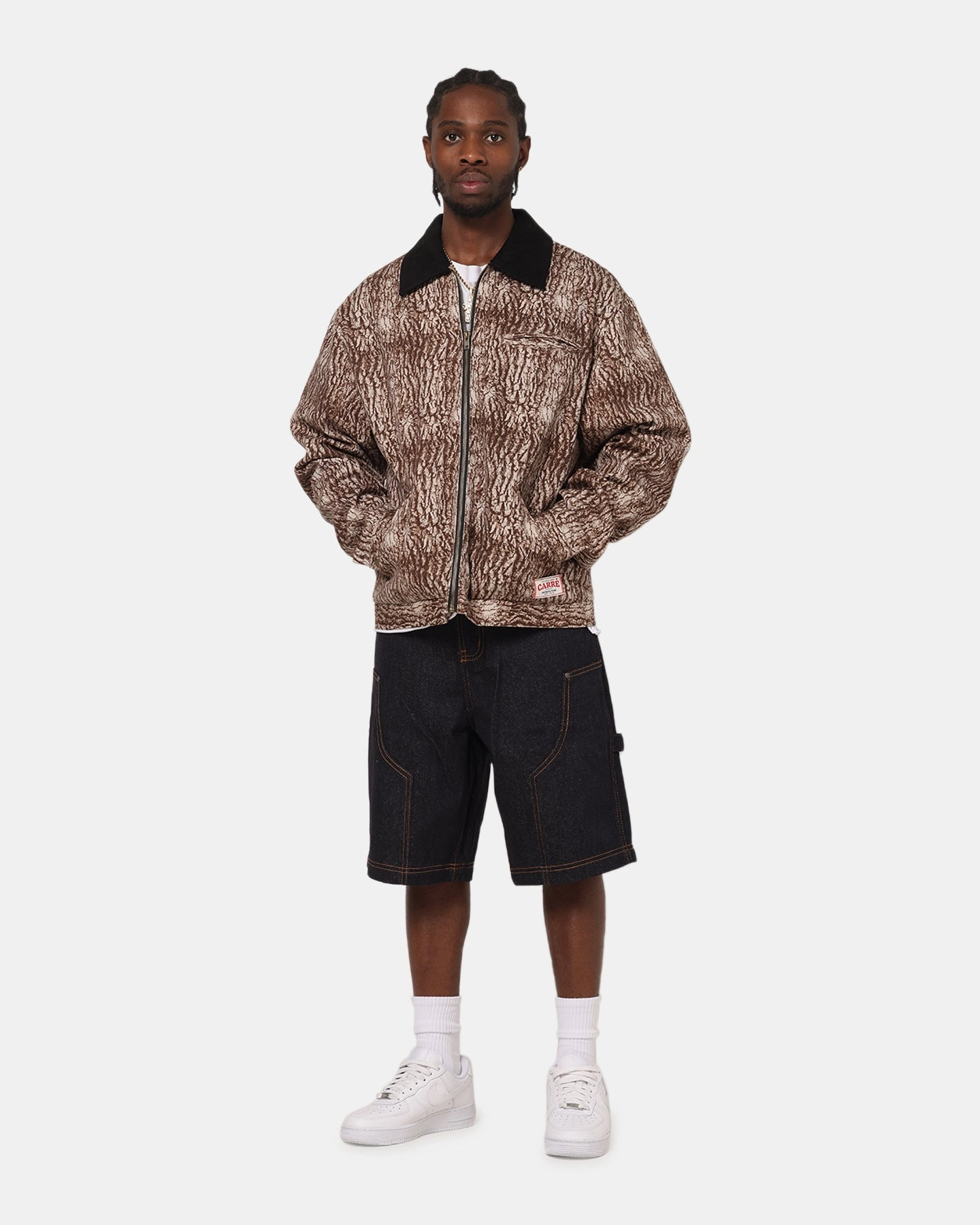 Timeless Form Active Use Carre Canvas Jacket Tree Bark