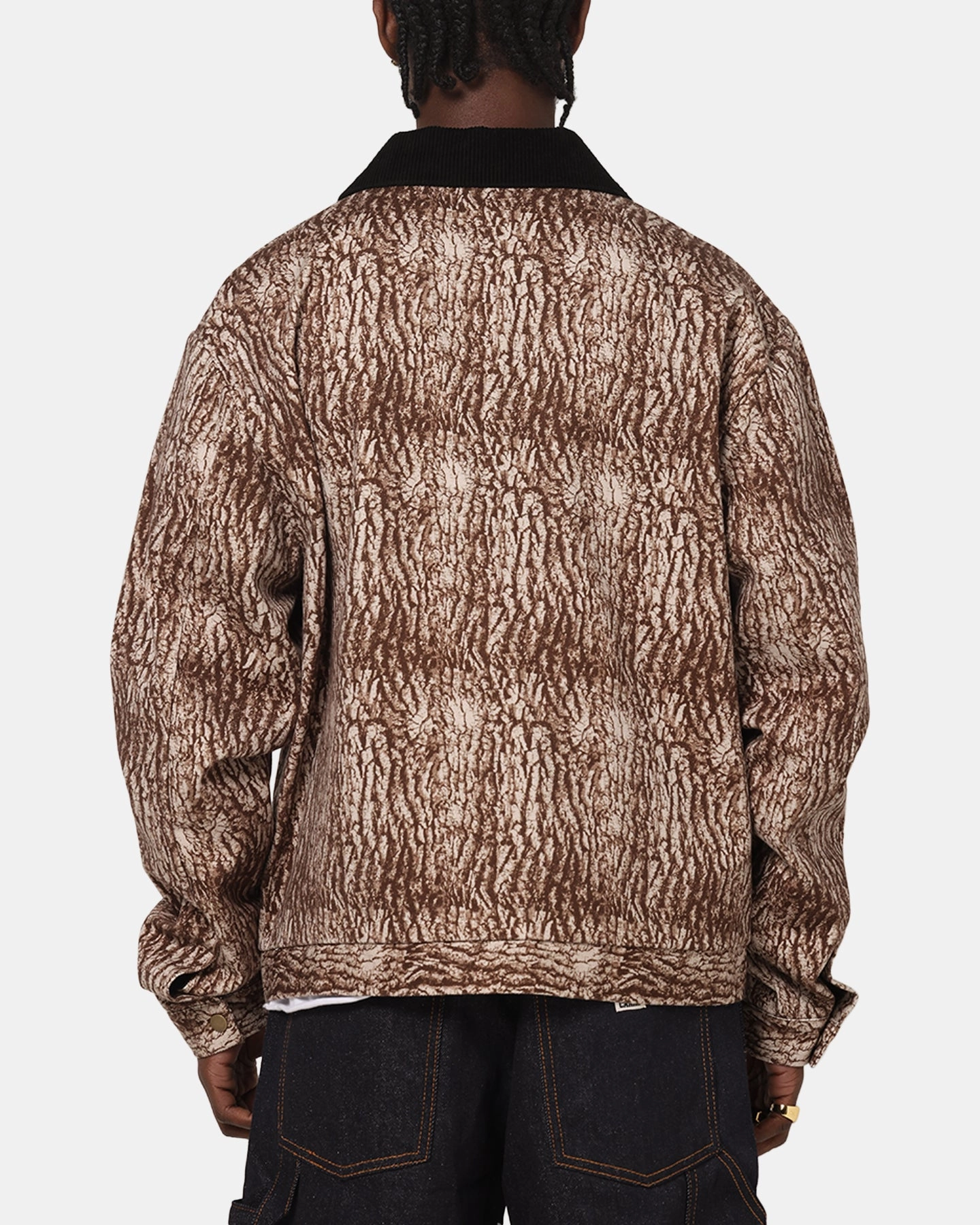 Carre Canvas Jacket Tree Bark night Secure