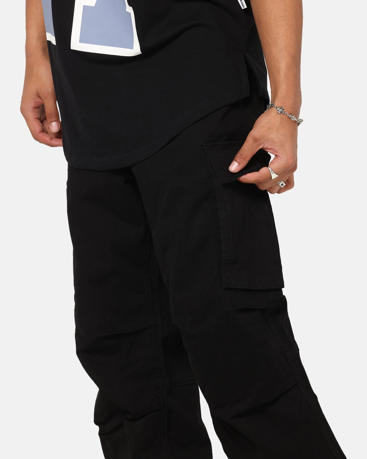 Carre Classic Cargo Pants Black Air Comfort
