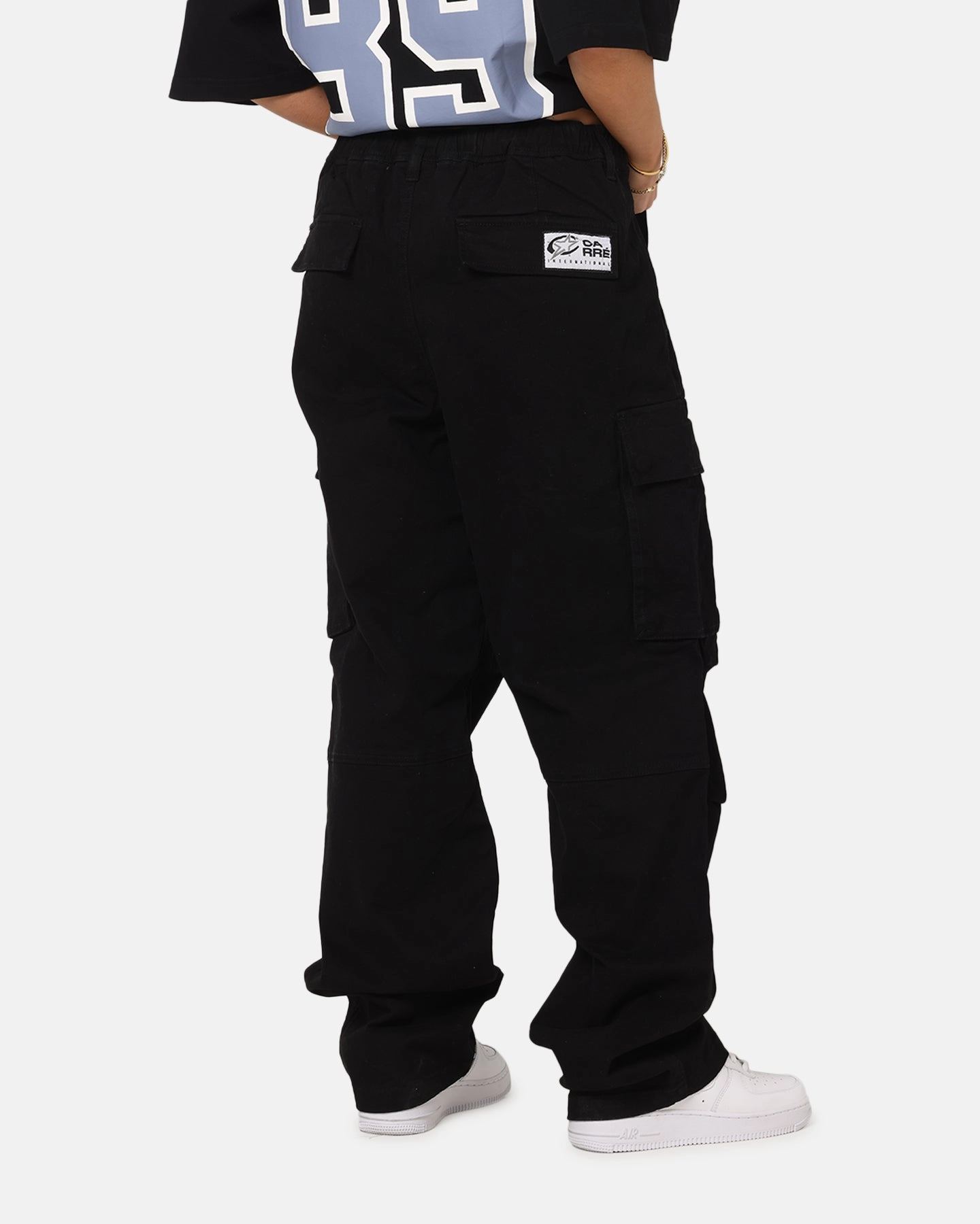 Carre Classic Cargo Pants Black TearResistantPanels