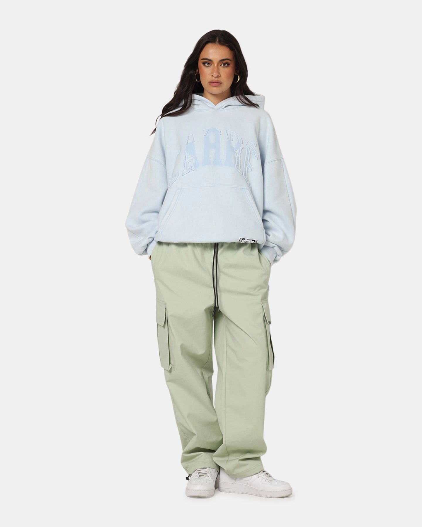 Carre Con-Star Hoodie Baby Blue City Scene