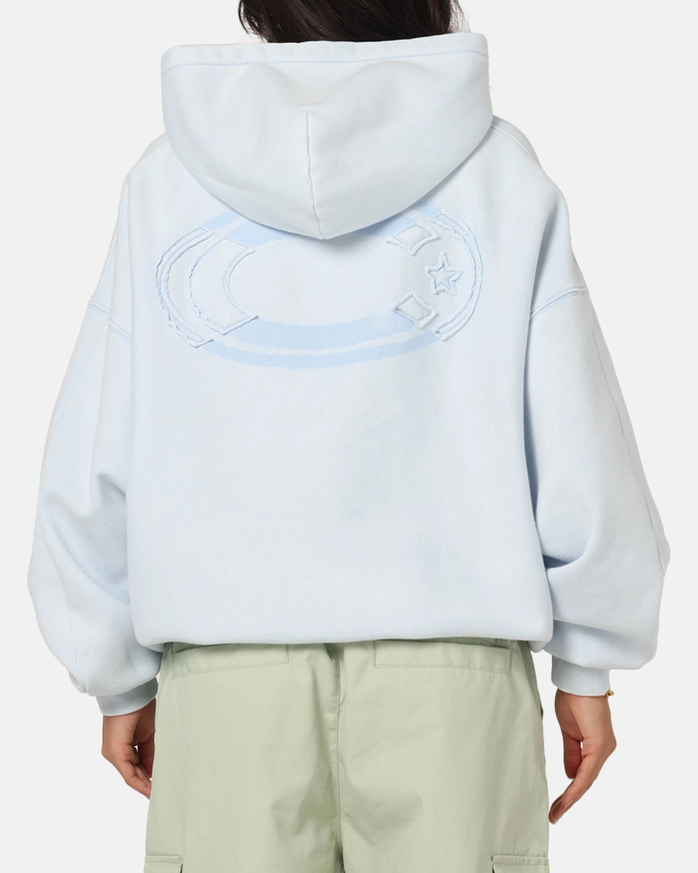 Carre Con-Star Hoodie Baby Blue Street Energy Wear