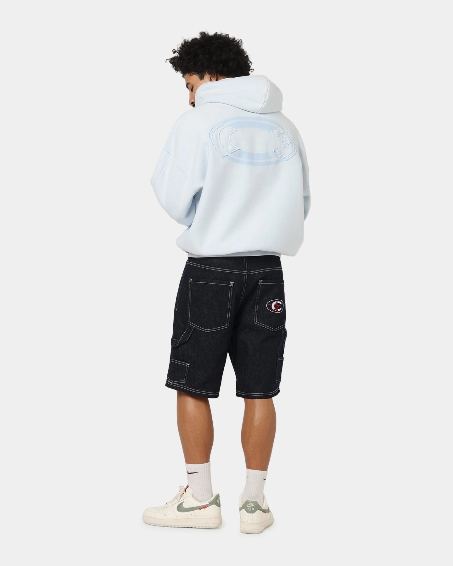 Carre Con-Star Hoodie Baby Blue Trendy Style