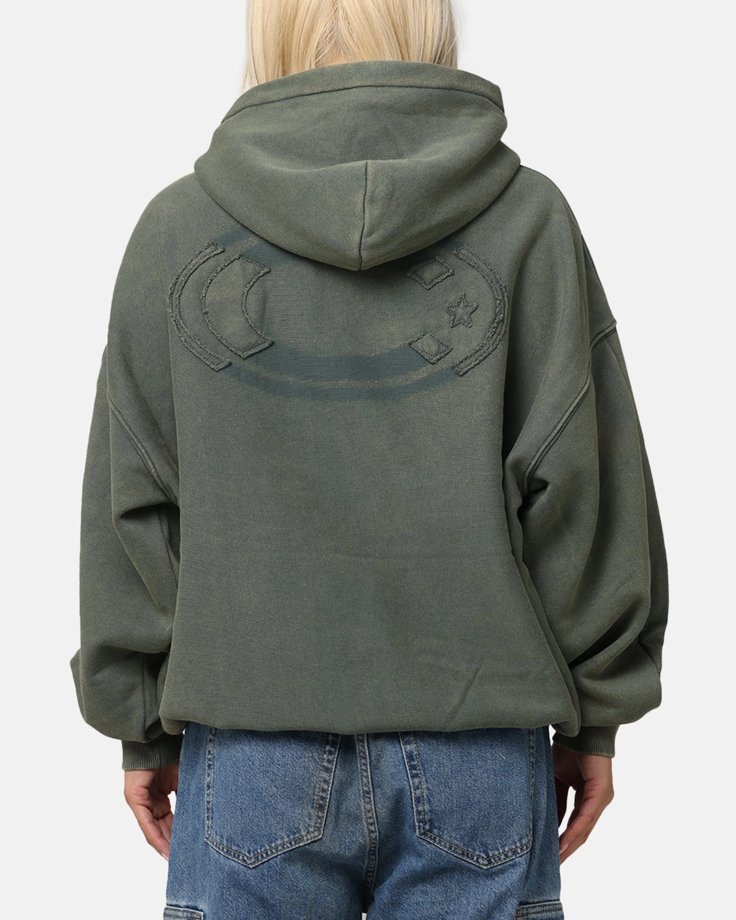 Safari Convertible Features Carre Con-Star Hoodie Rinsed Moss Green