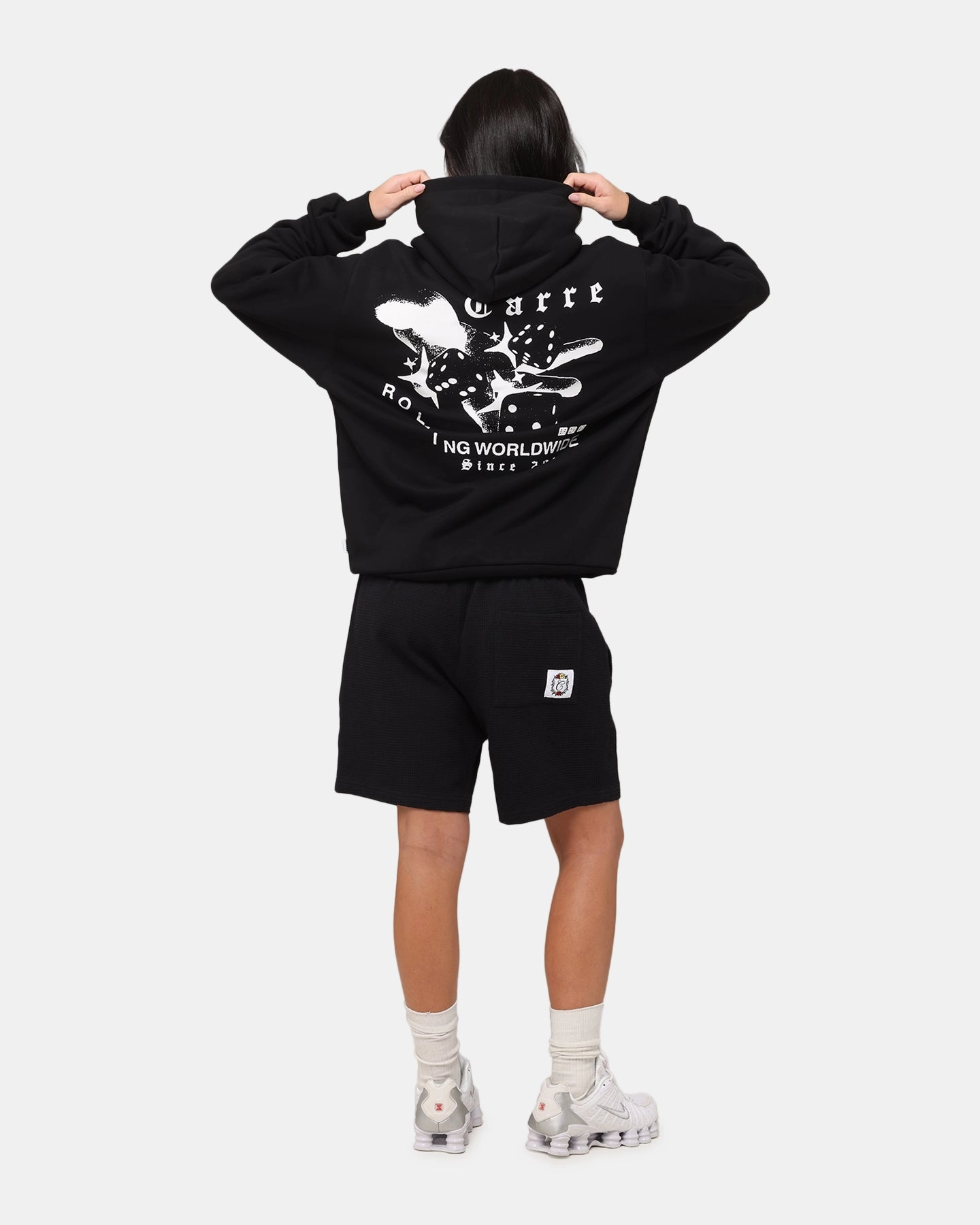 Carre Dice Club Hoodie Black Stole bike tour