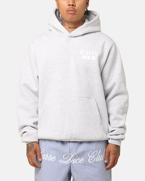 Thermal Reflective Lining Carre Dice Club Hoodie Grey Marle