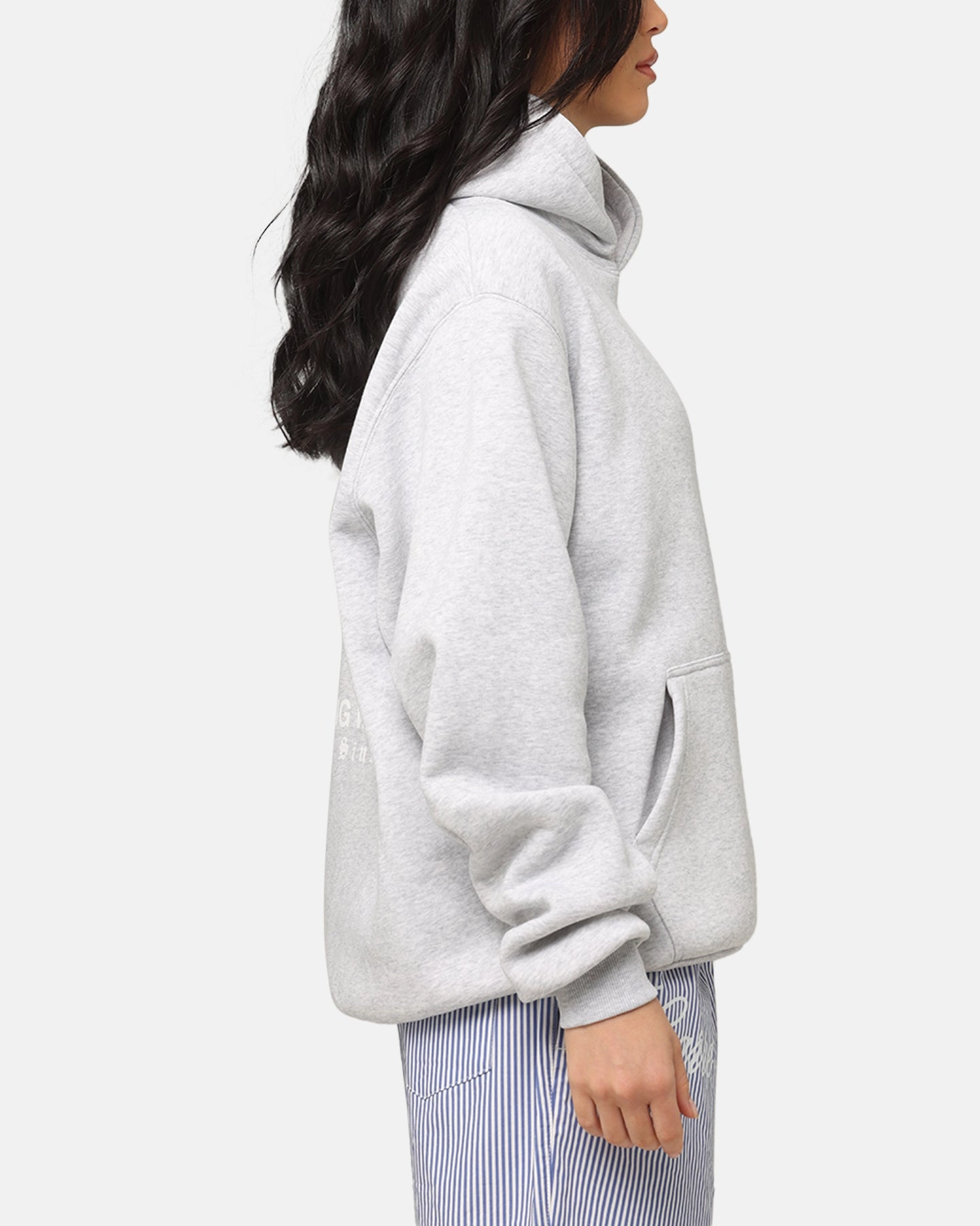 Carre Dice Club Hoodie Grey Marle windy