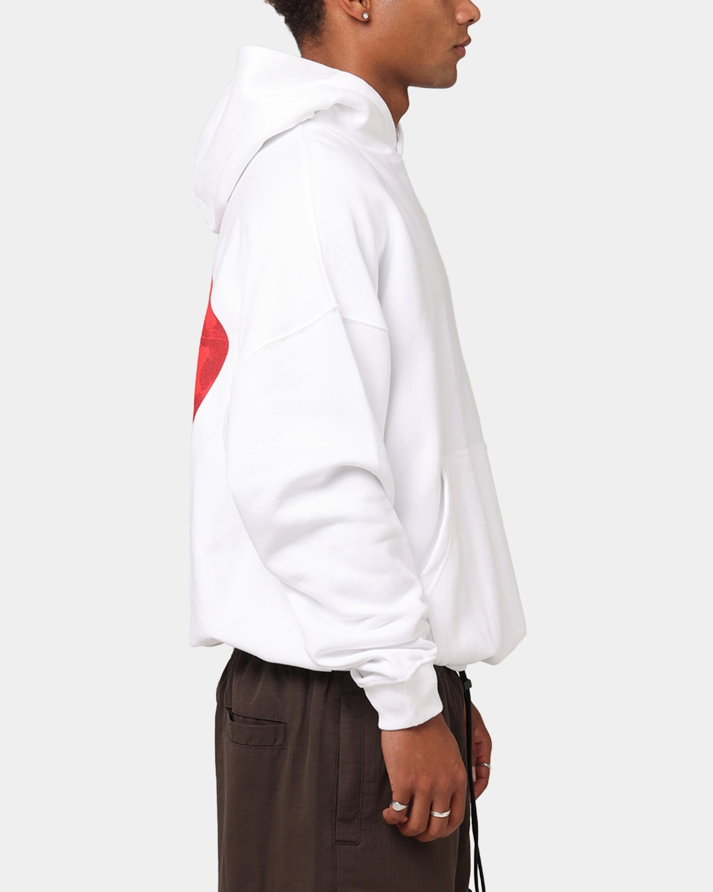 Carre Die Hoodie White Drop Shoulder Design Timeless Street