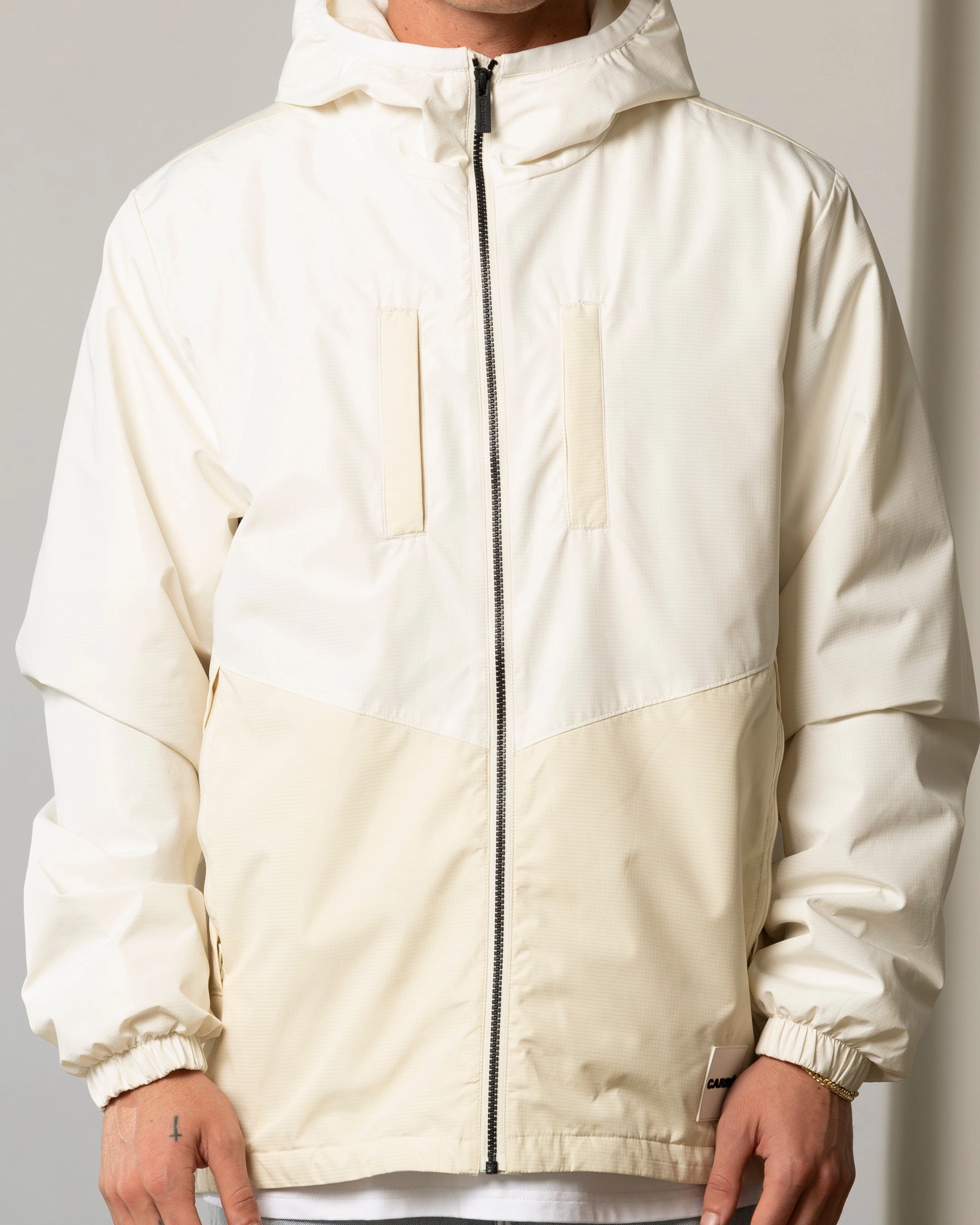 Classic Jacket SeamSealed Construction Carre Elevation Shell Jacket Stone/Off White
