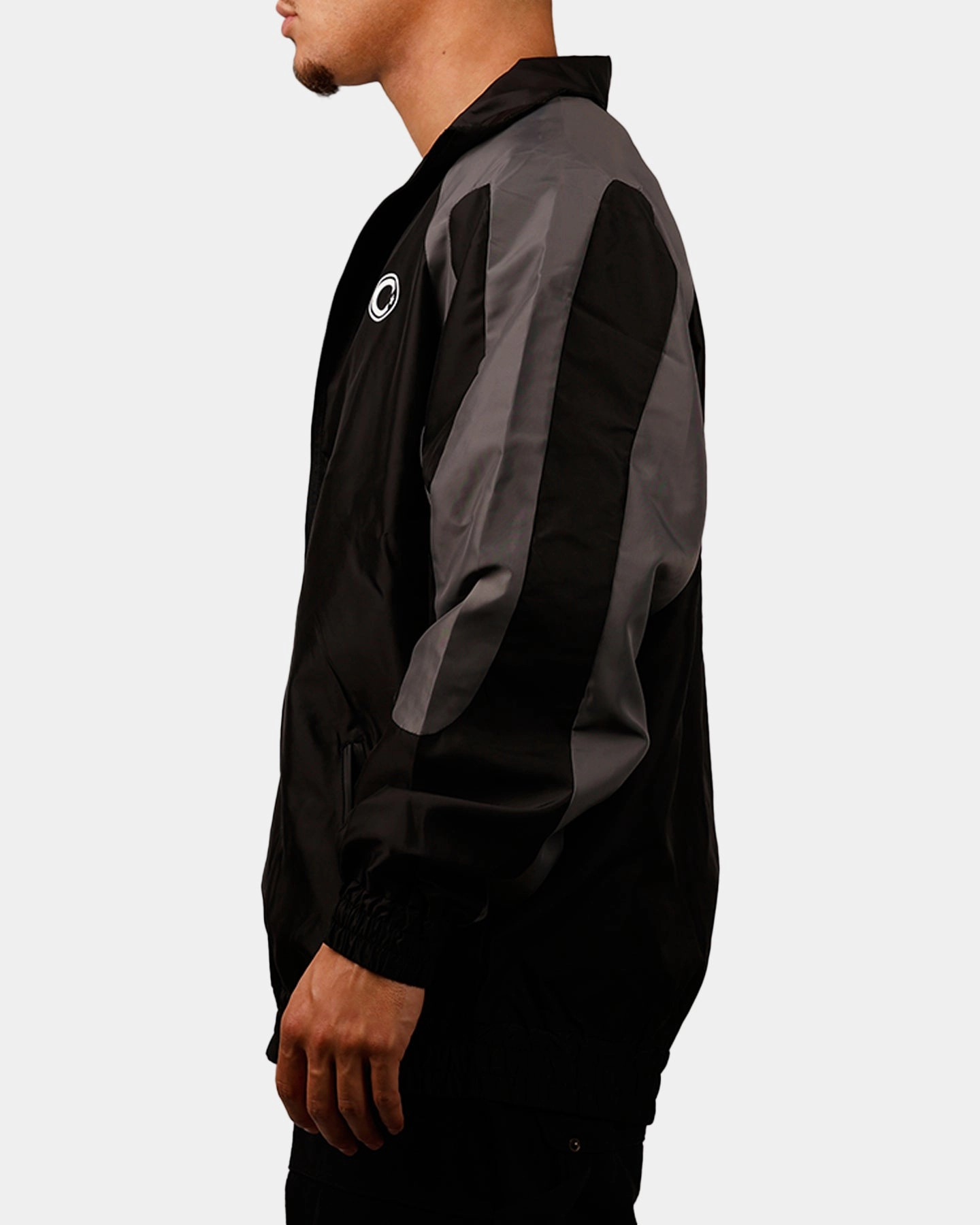 Carre Empire Panelled Jacket Black/Grey Ergonomic Pattern Situation