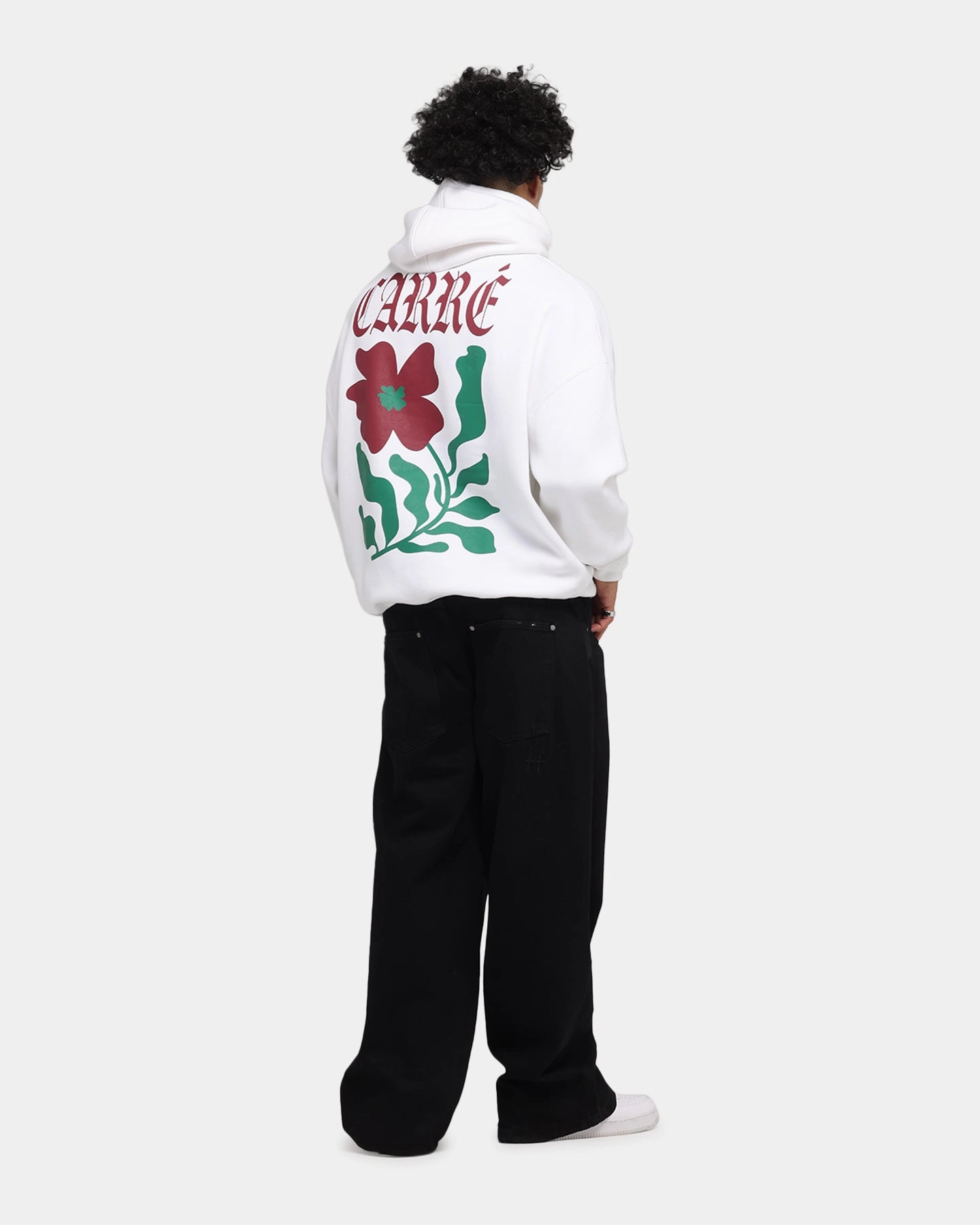 All Weather Outfit Carre Eternal Garden Hoodie White