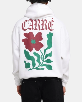 Carre Eternal Garden Hoodie White Everyday Comfort