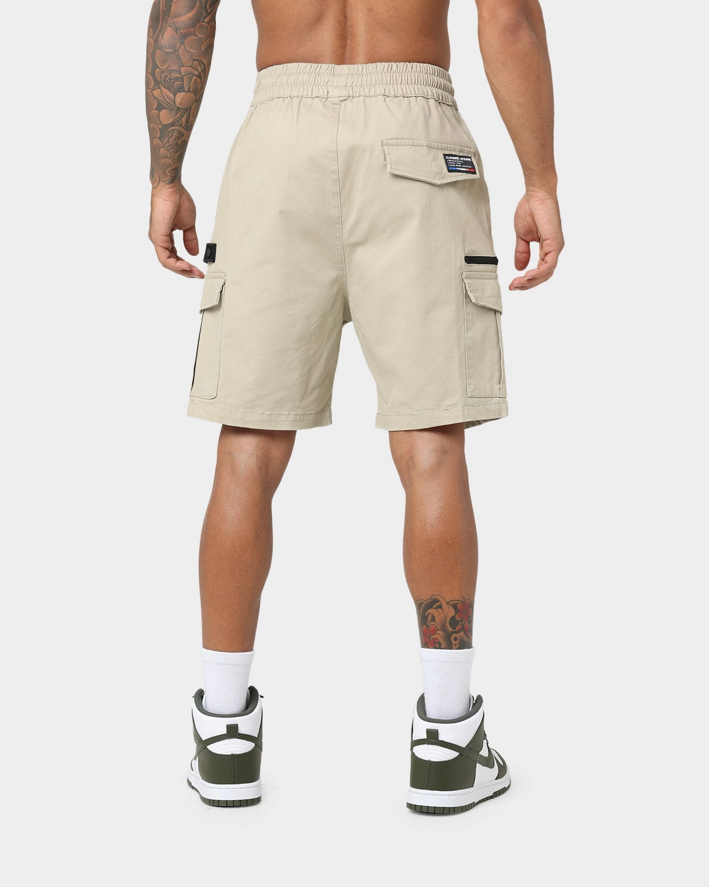 Travel Comfort Beach Ready Shorts Carre Evolution Cargo Shorts Stone
