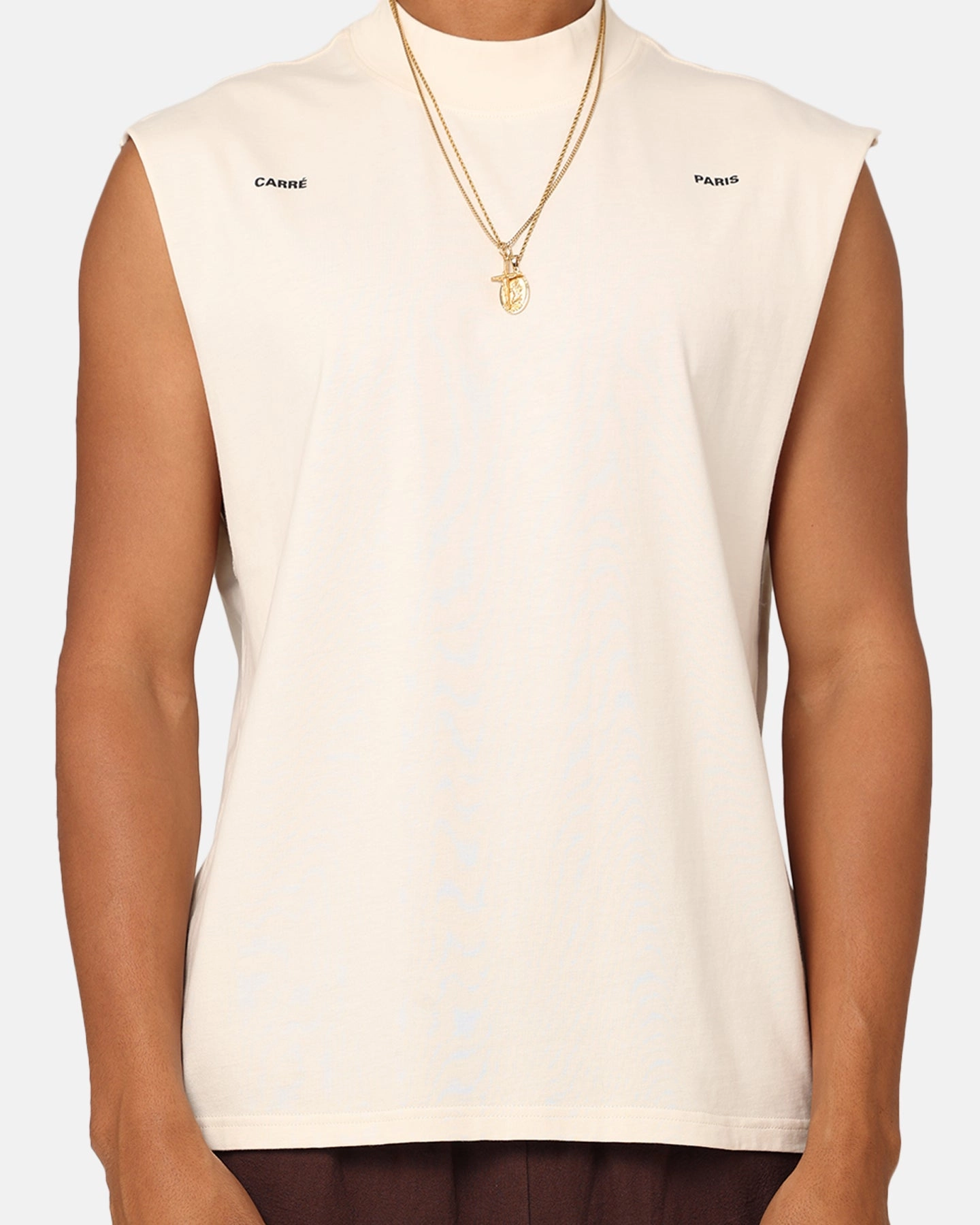 Carre Experience Muscle T-Shirt Off White Daily Comfort Style