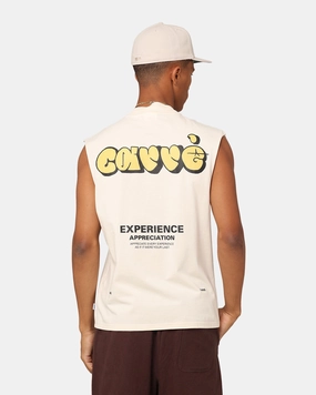 Timeless Style Carre Experience Muscle T-Shirt Off White