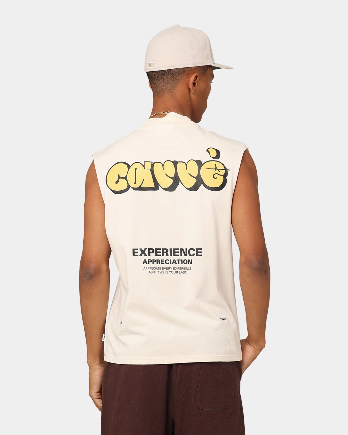 Timeless Style Carre Experience Muscle T-Shirt Off White