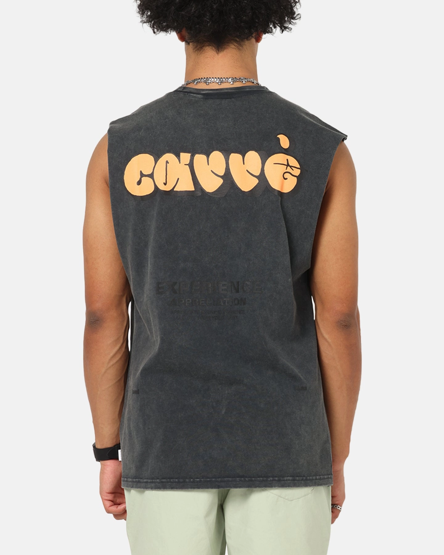 Carre Experience Muscle T-Shirt Washed Black Seasonal Smart