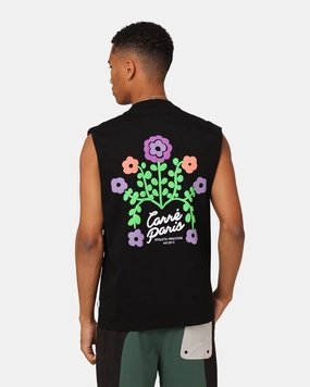 Carre Floraux Muscle T-Shirt Black Outdoor Sports