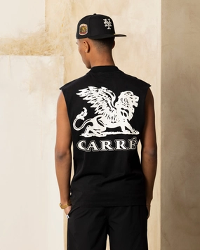 Carre  Formula Muscle T-Shirt Washed Black NeutralTonesCollection Fade Resistant Coating