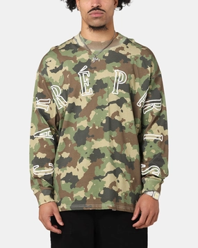 Casual Vibes Carre Global Oversized Long Sleeve T-Shirt Camo