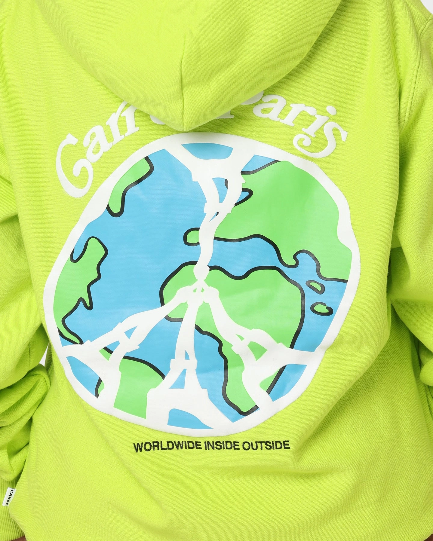 type Carre Global Peace CLS Hoodie Volt