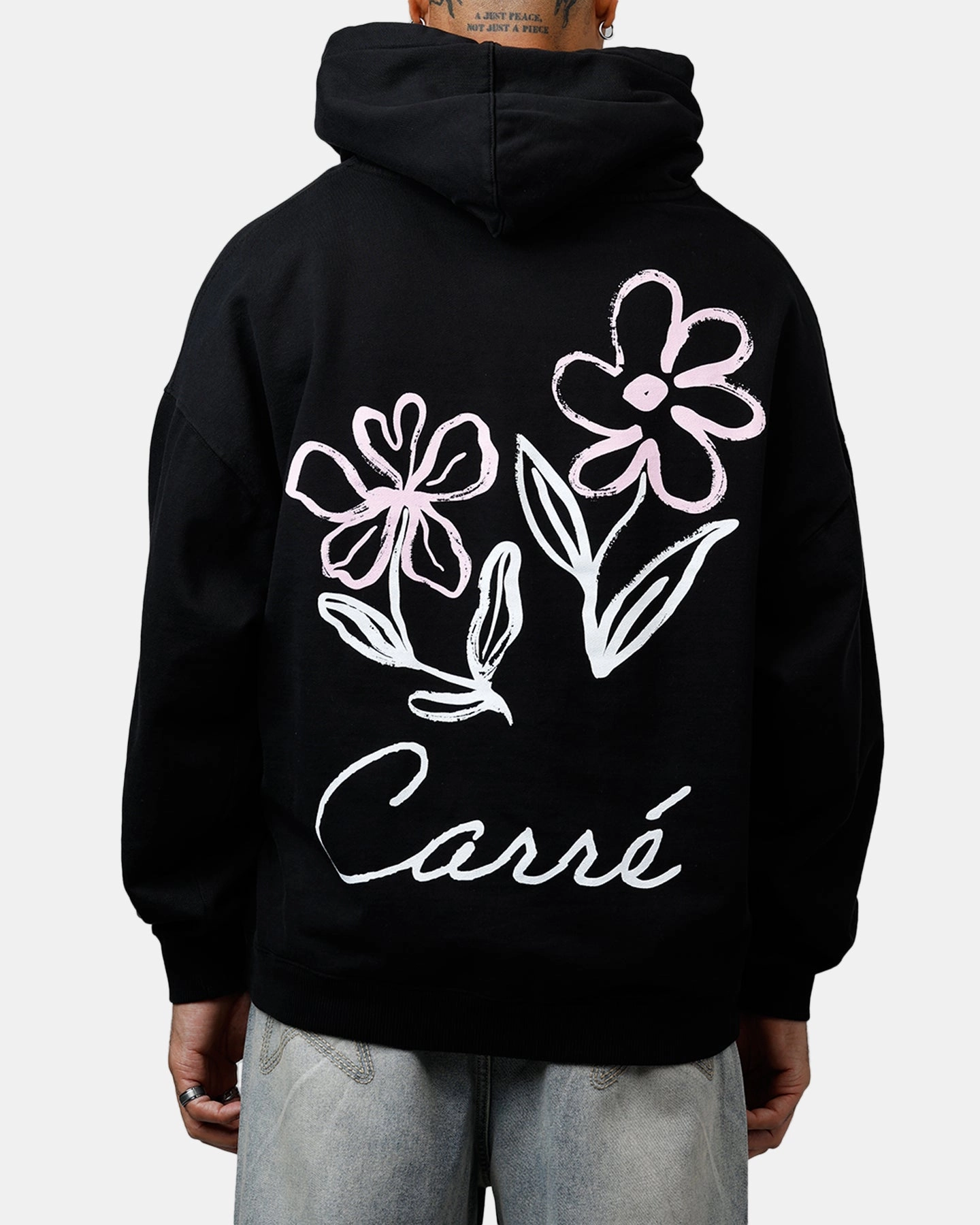 desert Sale Carre Hand Picked Hoodie Black