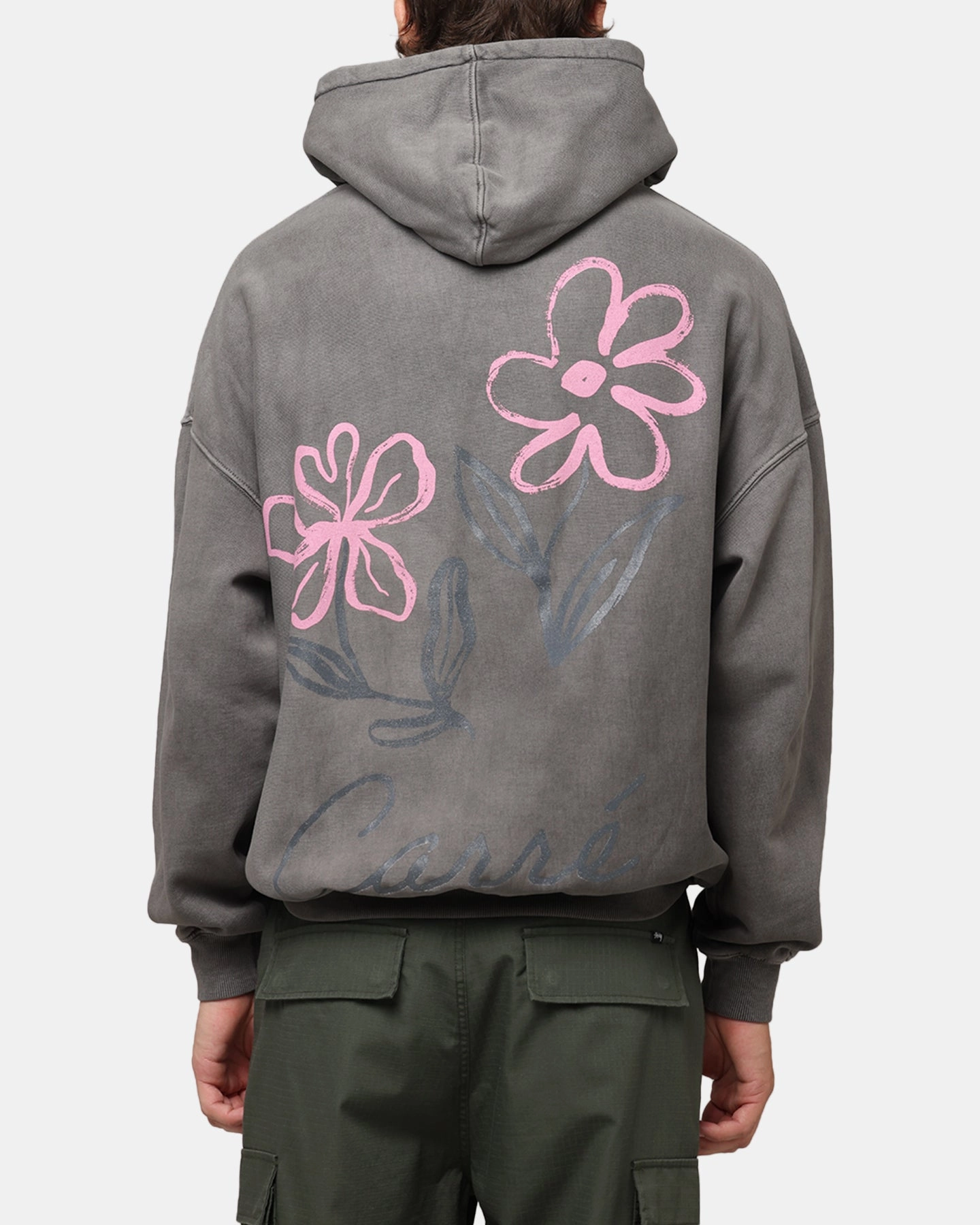 Carre Hand Picked Hoodie Washed Charcoal Snag Free Zippers Ergonomic Seams