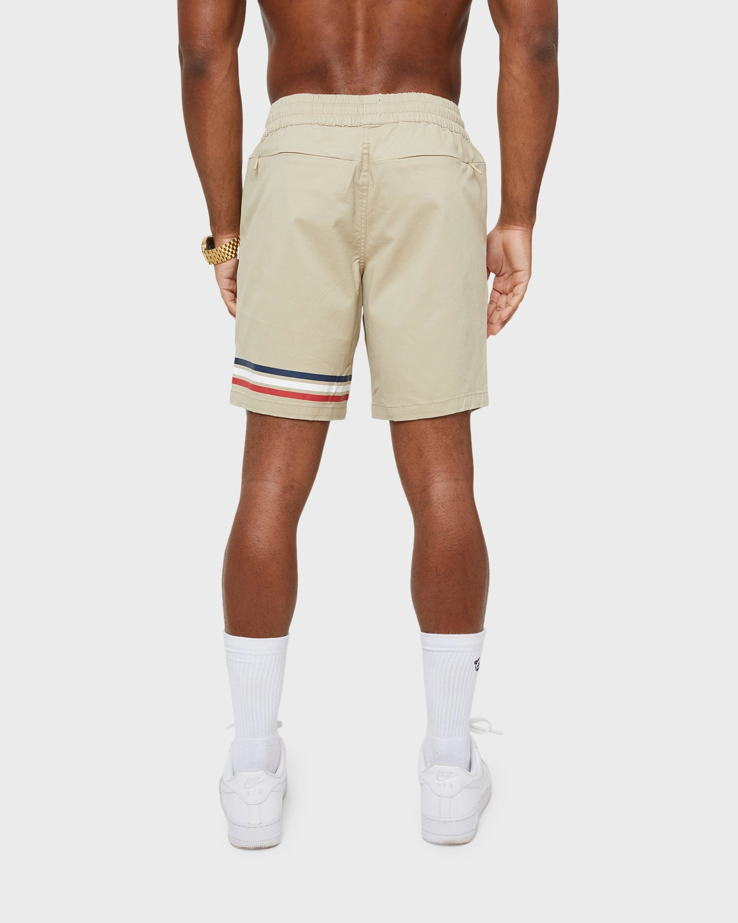 Carre Insigne Walk Shorts Stone Sporty Style