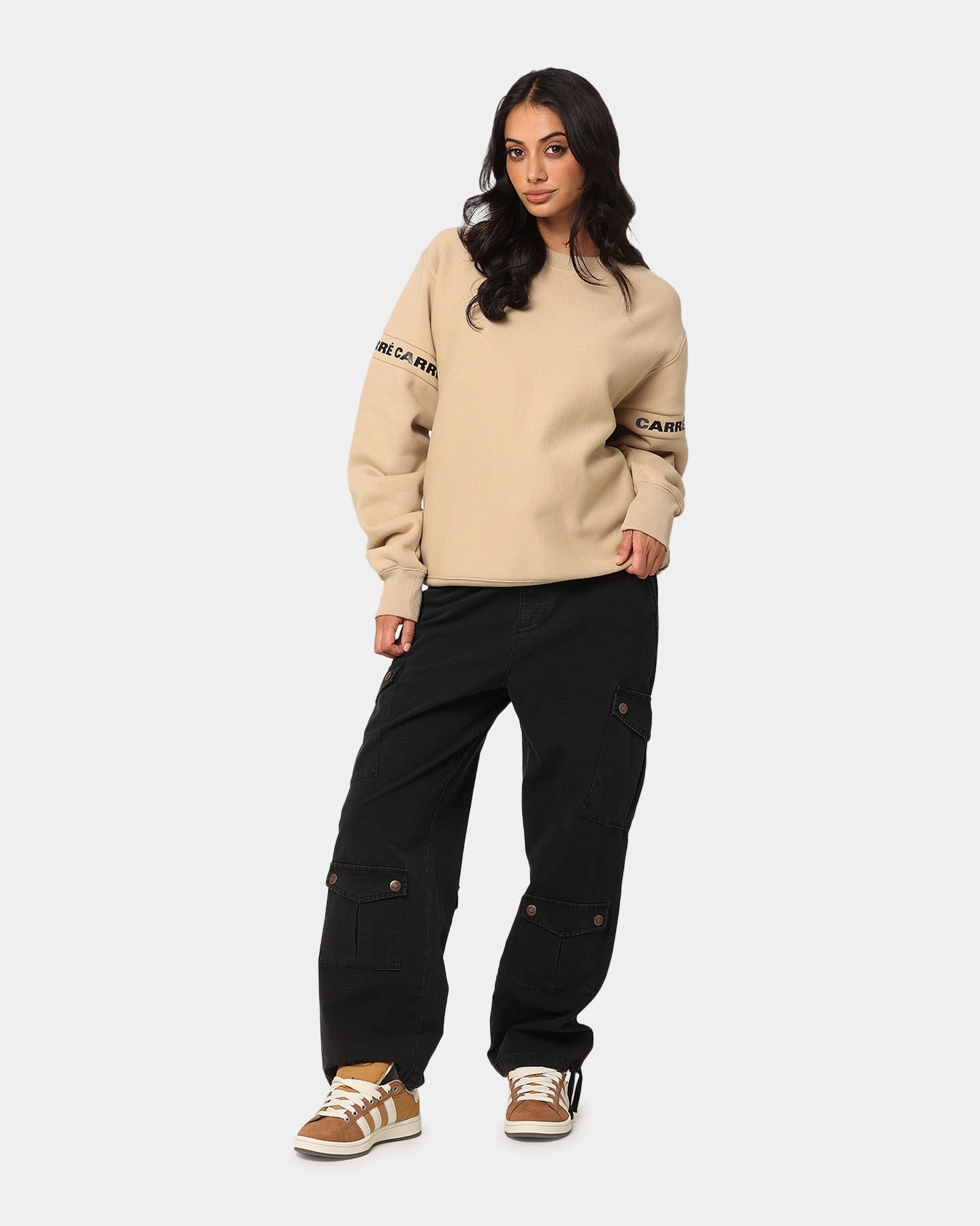 Fashionable knitwear Compression Fit Technology Carre La Manche 2.0 Crewneck Stone