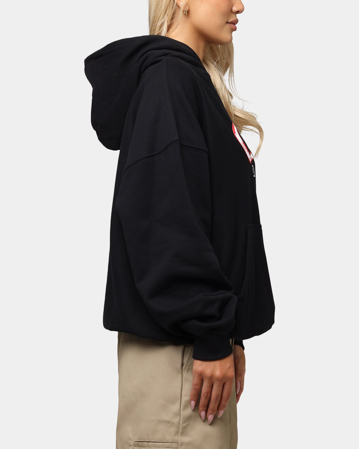 High-quality Carre Link Hoodie Black