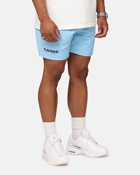 Carre Motion Beach Shorts Light Blue Seamless construction
