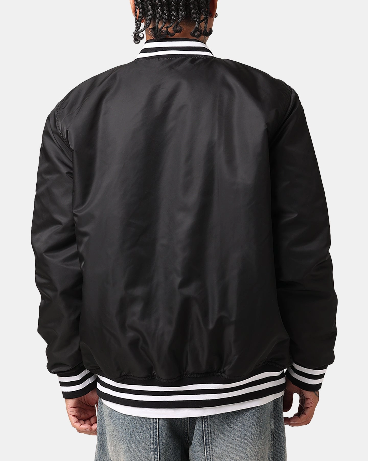 vacation Altruism Carre MVC Varsity Jacket Black