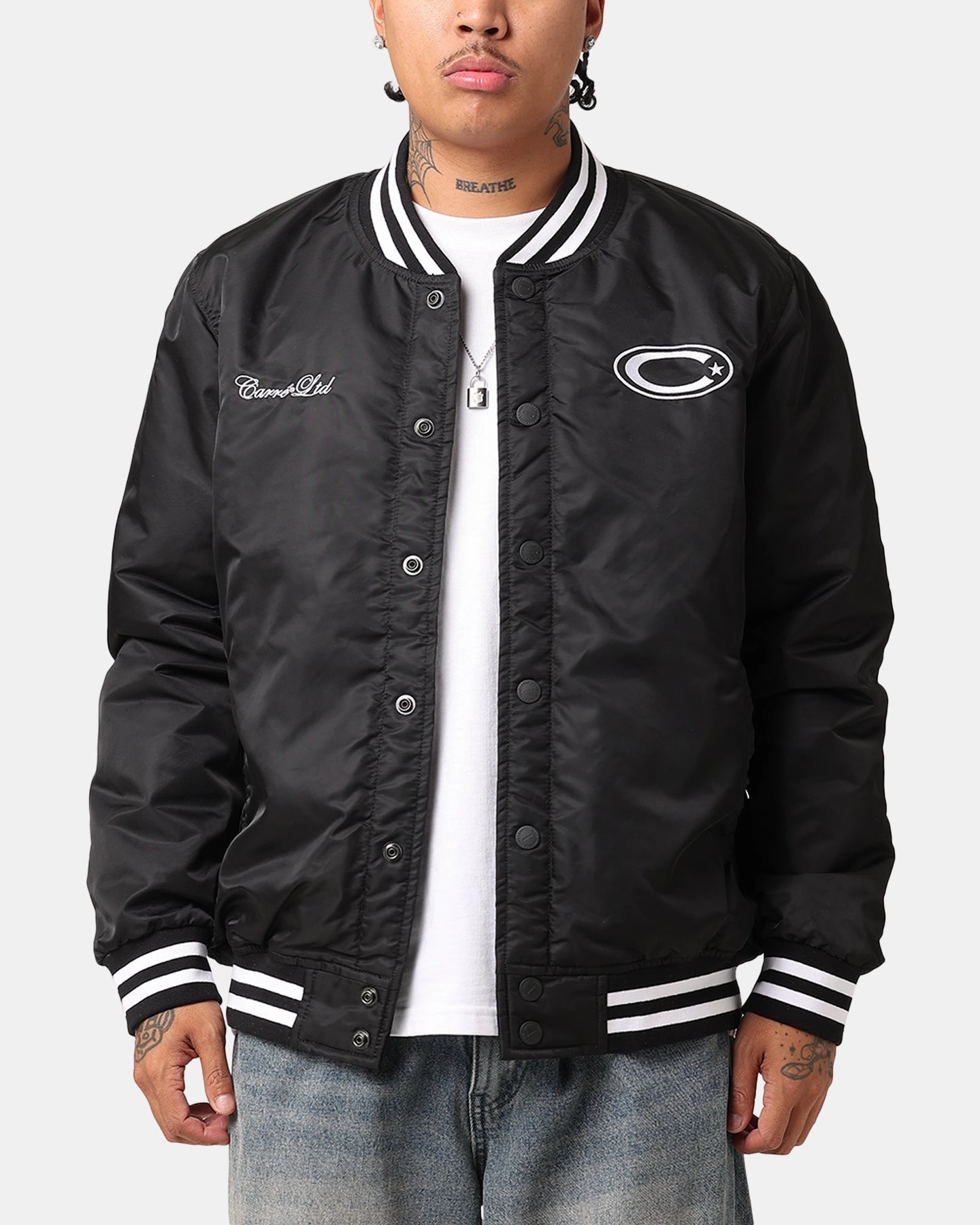 Carre MVC Varsity Jacket Black Strategy
