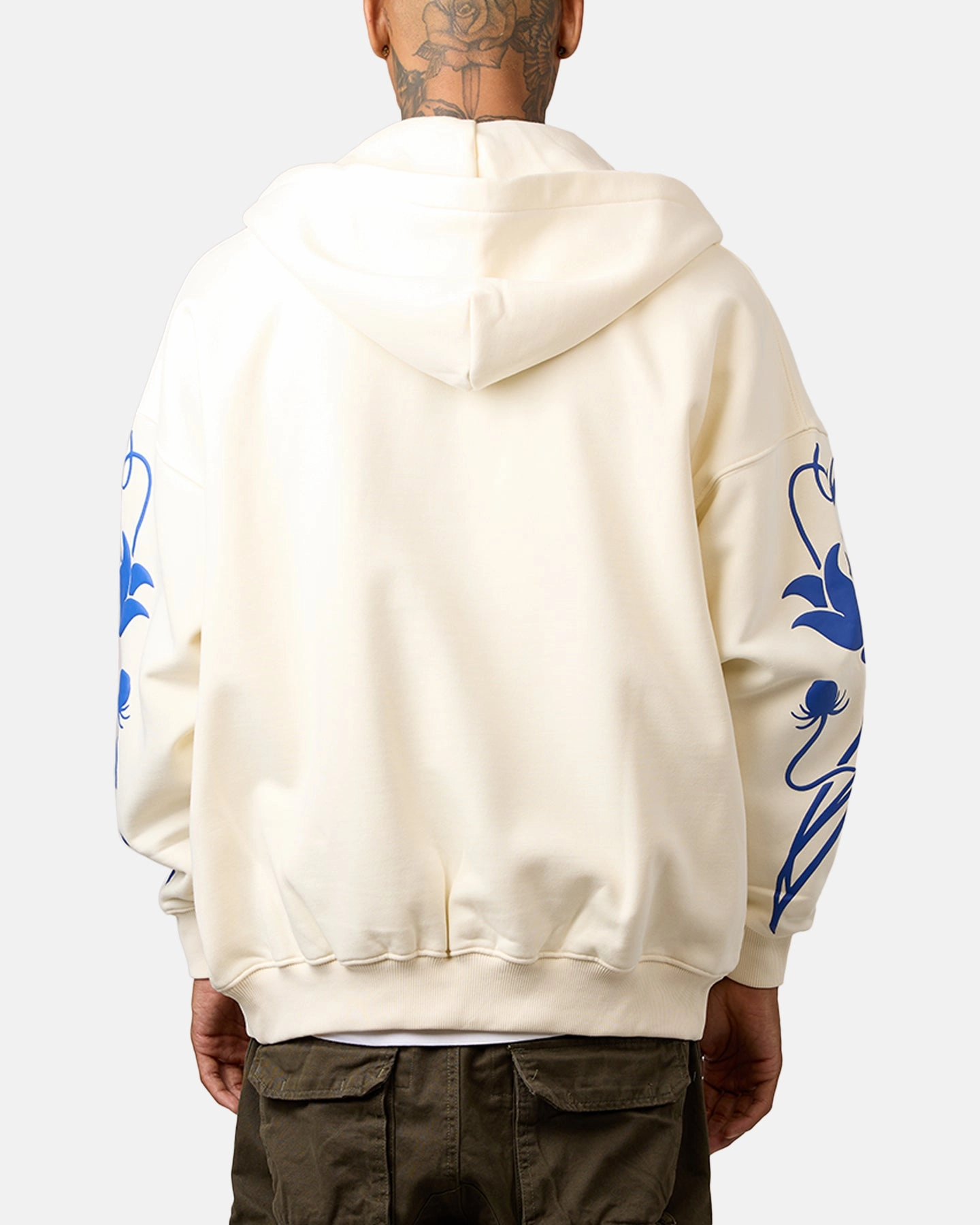 Storm Fit Carre Nouveau Full Zip Hoodie Off White