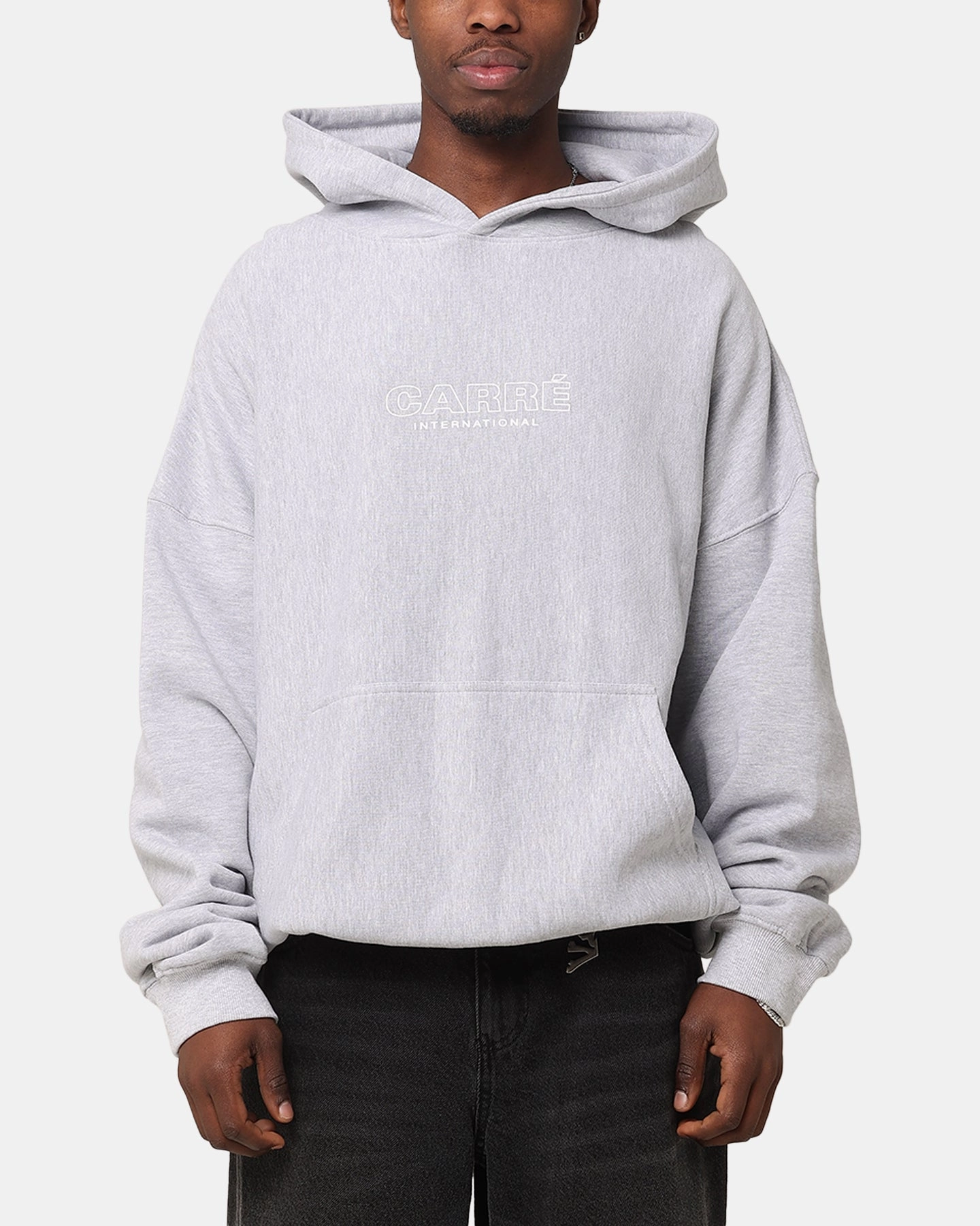 Carre Out Motion Hoodie Light Marle See