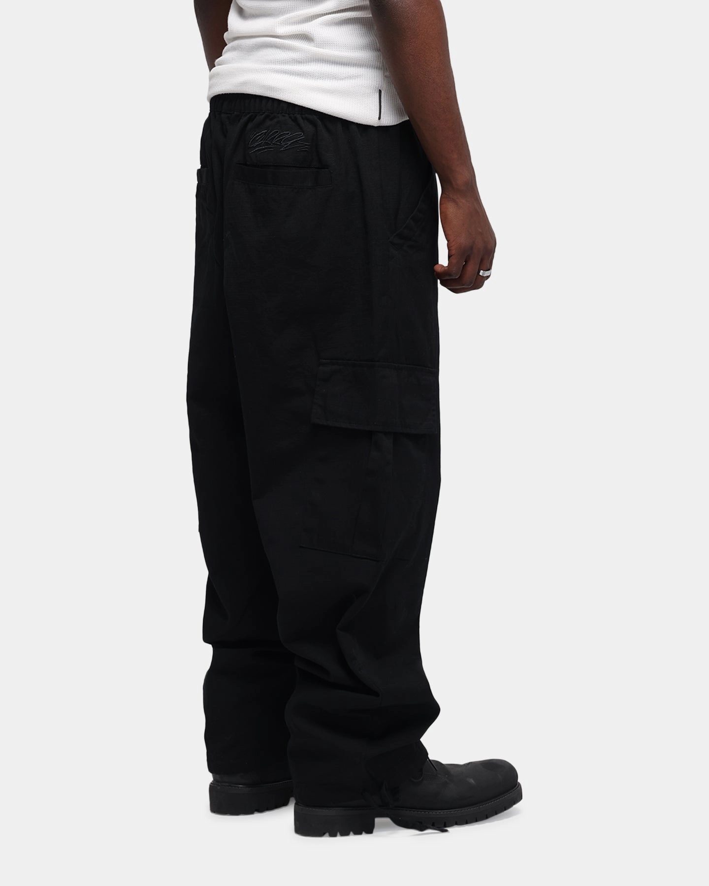 Carre Outlaw Panelled Pant Black ElasticWaistband