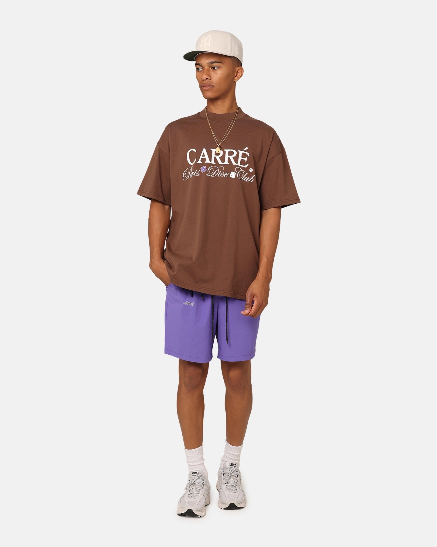 Carre Pace Nylon Shorts Purple Running Gear All Day