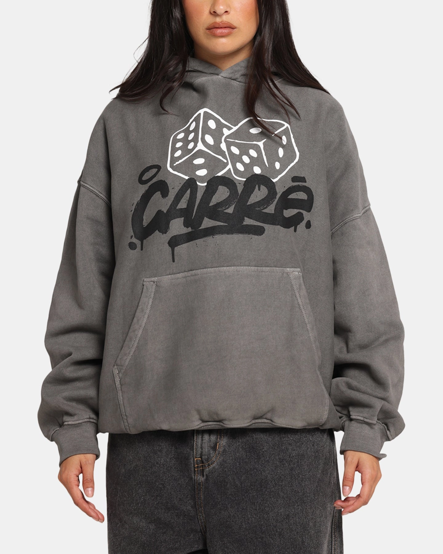 Carre Players Choice Hoodie Washed Charcoal Affordable Winter Motion