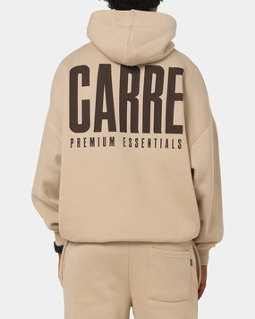 Carre Premium Essentials Hoodie Light Brown RipstopFabric pilots