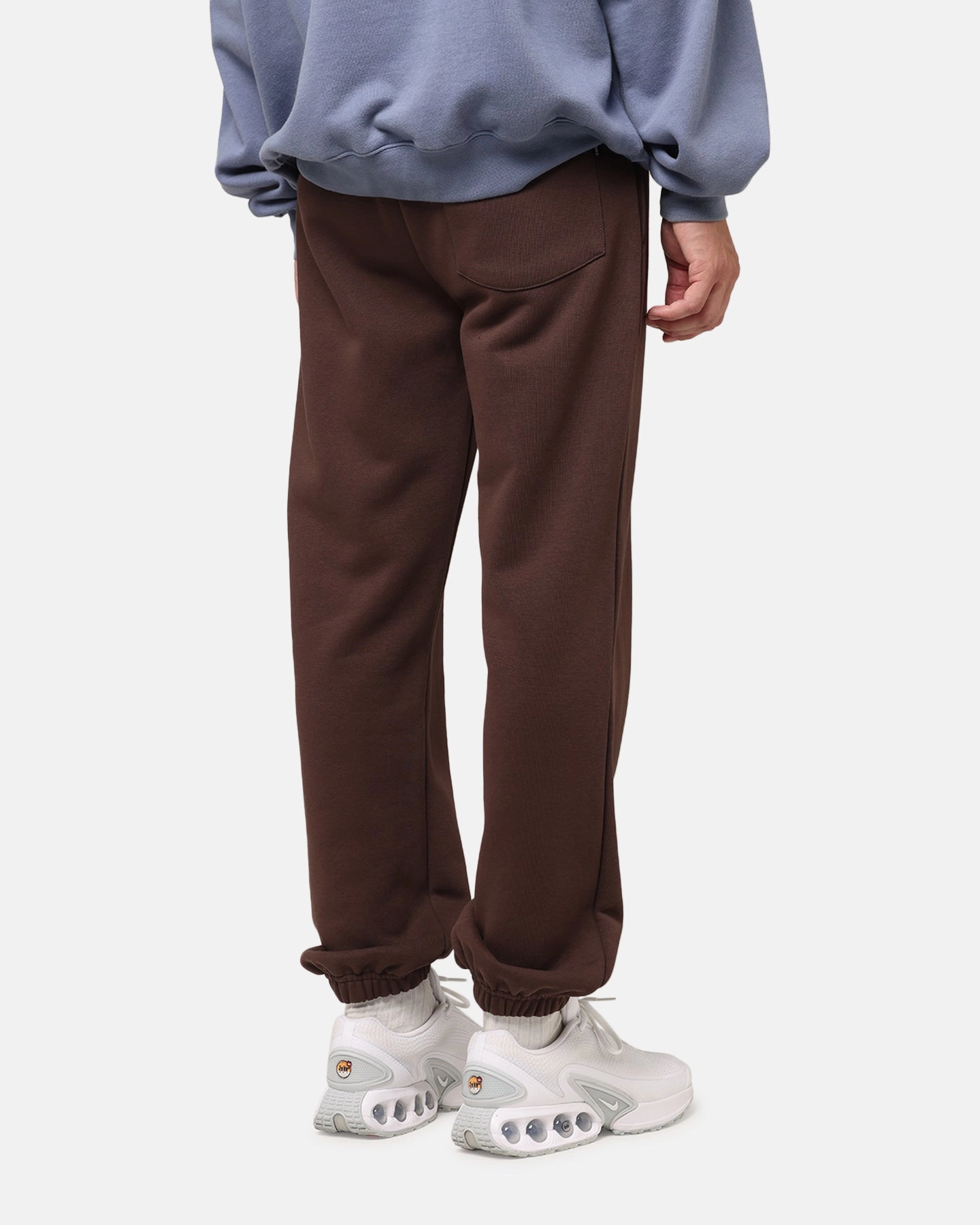 Carre Premium Essentials Track Pant Chocolate Laser Cut Edges Soft Structure