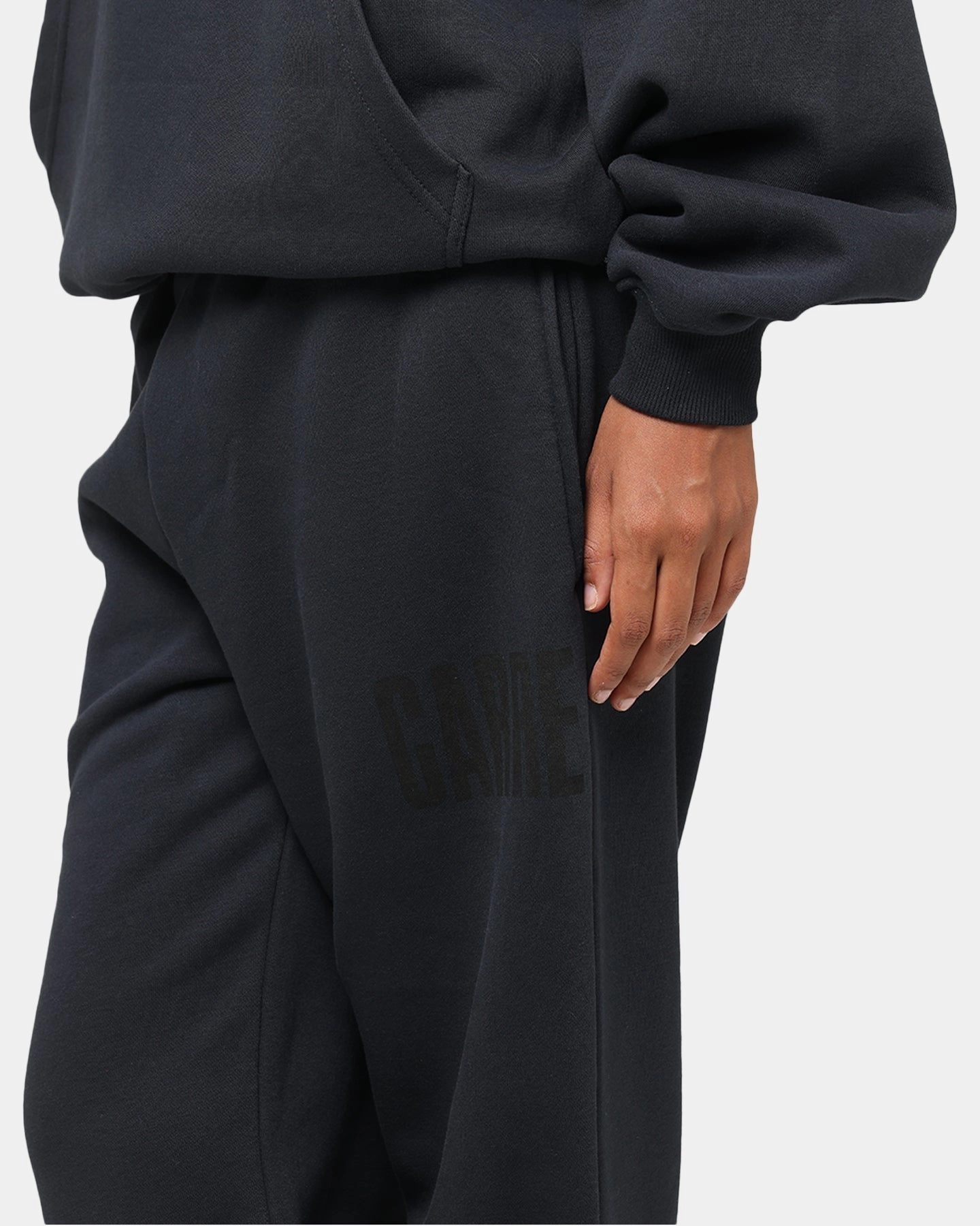 Carre Premium Essentials Track Pant Steel/Black SustainableManufacturing Workout-ready