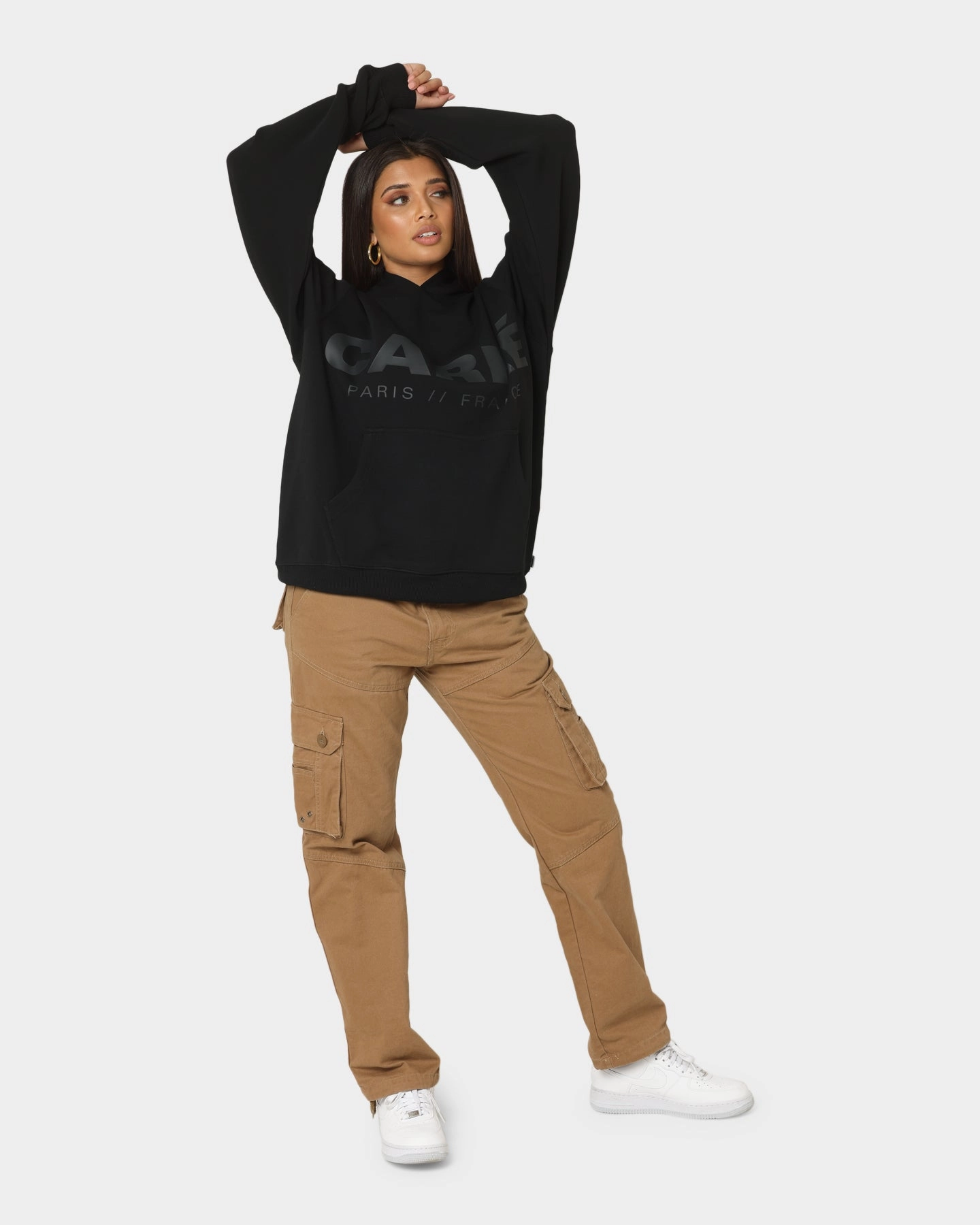 Carre Premium Motion Hoodie Black suitable for promotional activities snag resistant