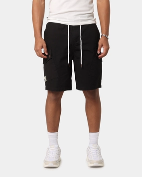Modern Design Carre Quality Cargo Shorts Black