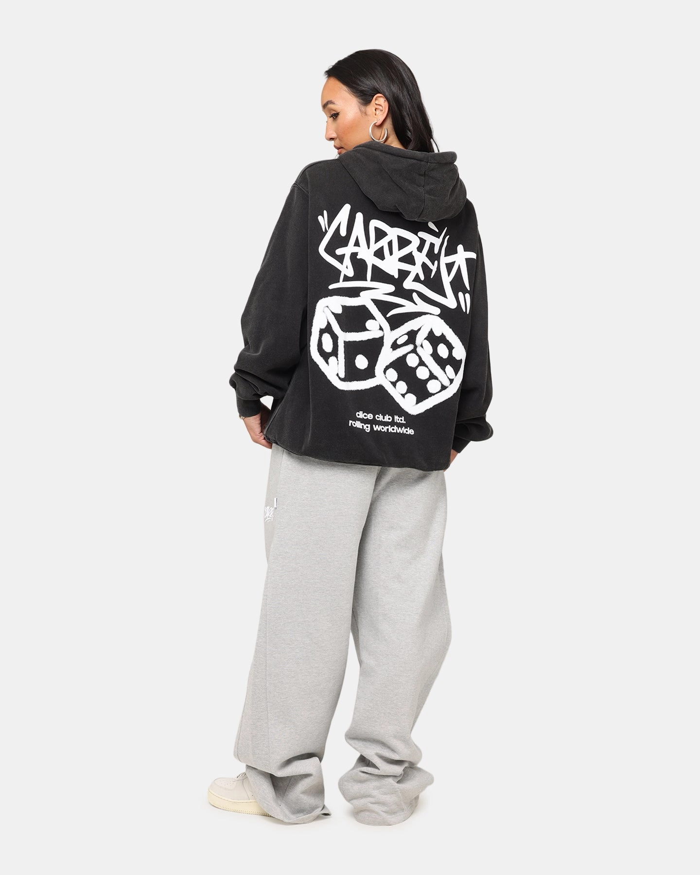 Position Carre Rolling Worldwide Hoodie Vintage Black